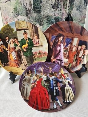 Bradford Exchange GEHM Decorative Collectible Plate Set Fairy Tales